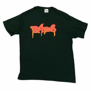 Vintage REHAB Music Attica Sound Southern Hiphop Rap Metal Band T-Shirt Sz Large